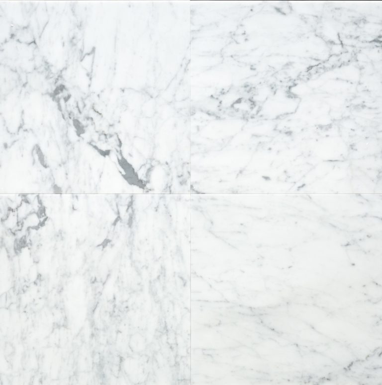 White Carrara Polished Marble - Sita Tile Distributors, Inc.